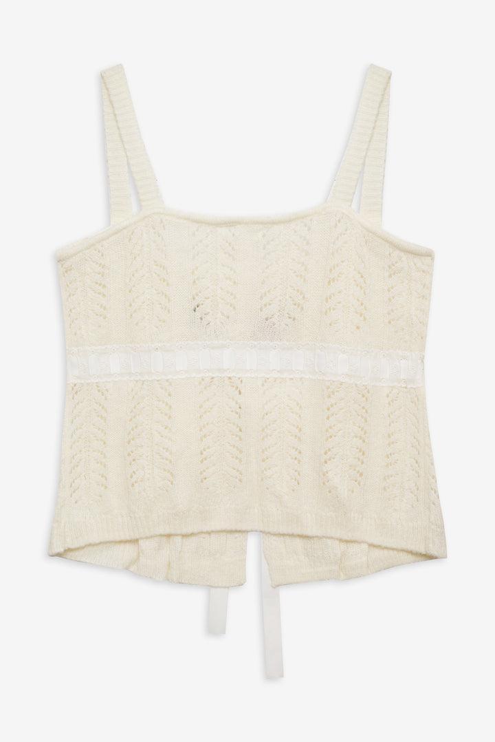 Nathalie Top — Ivory Product Image