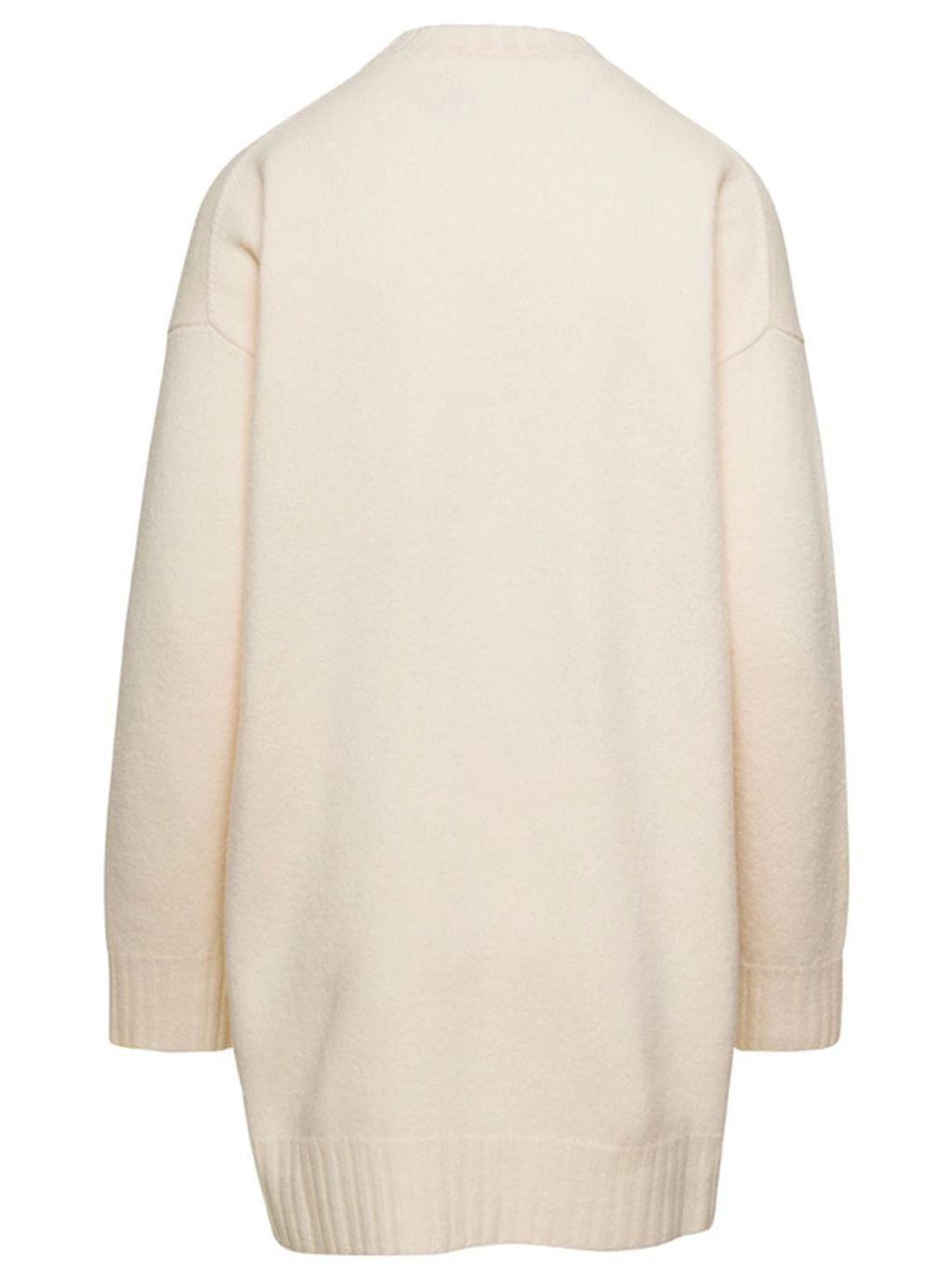 JIL SANDER Crew Neck In White Product Image