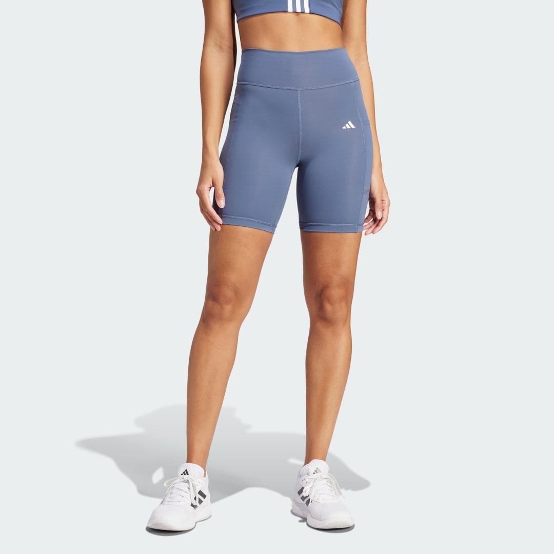 adidas Optime 7-Inch Leggings Core Black M Womens Product Image