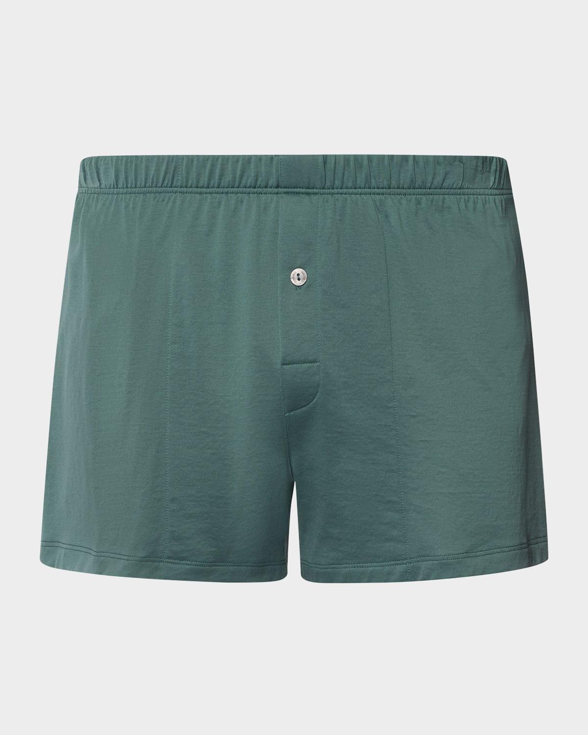 Mens Sporty Mercerized Cotton Boxers Product Image
