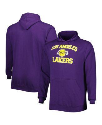 Men's Purple Los Angeles Lakers Big & Tall Heart & Soul Pullover Hoodie, Size: XLT Product Image