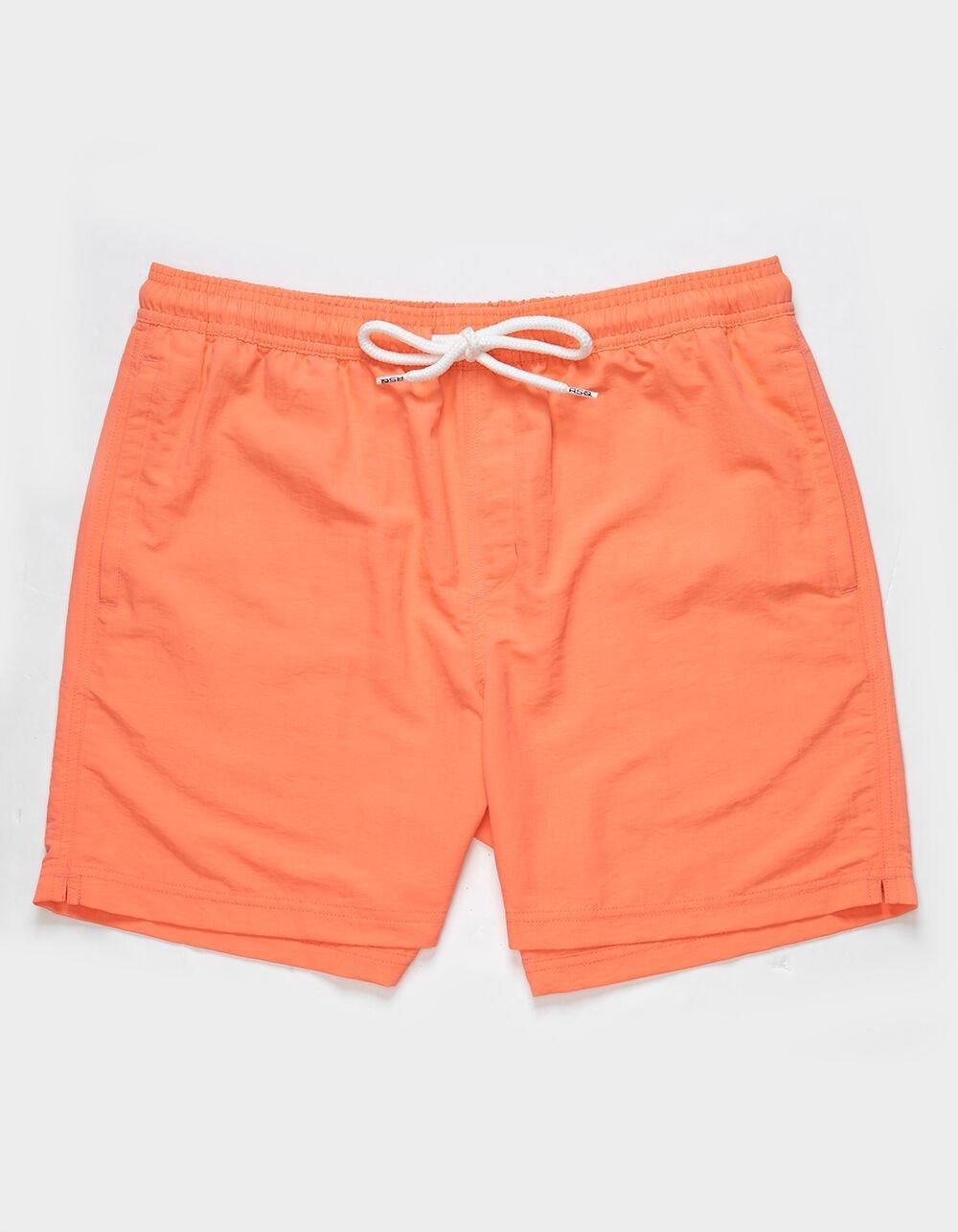 RSQ Mens 6" Nylon Shorts - CAROLINA Product Image