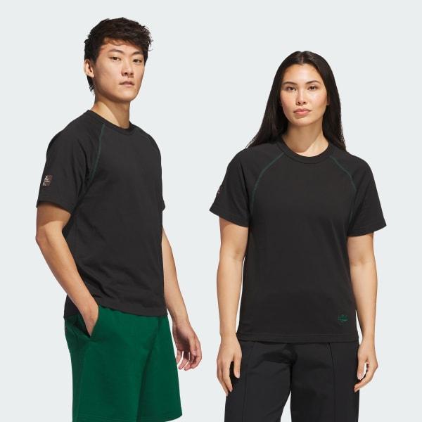 adidas Shmoofoil Featherweight Tee (Gender Neutral) Black S Unisex Product Image