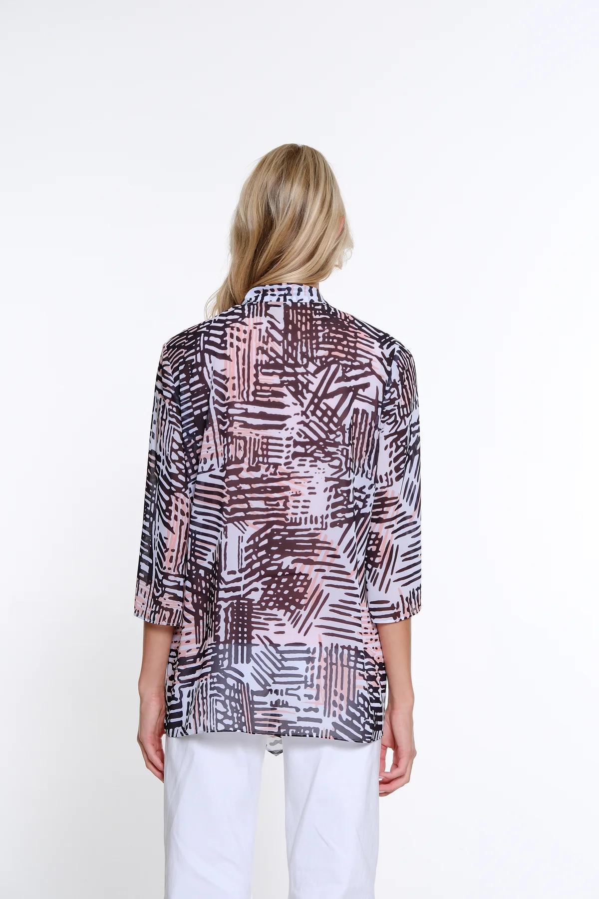 Drapey Open Front Jacket Product Image
