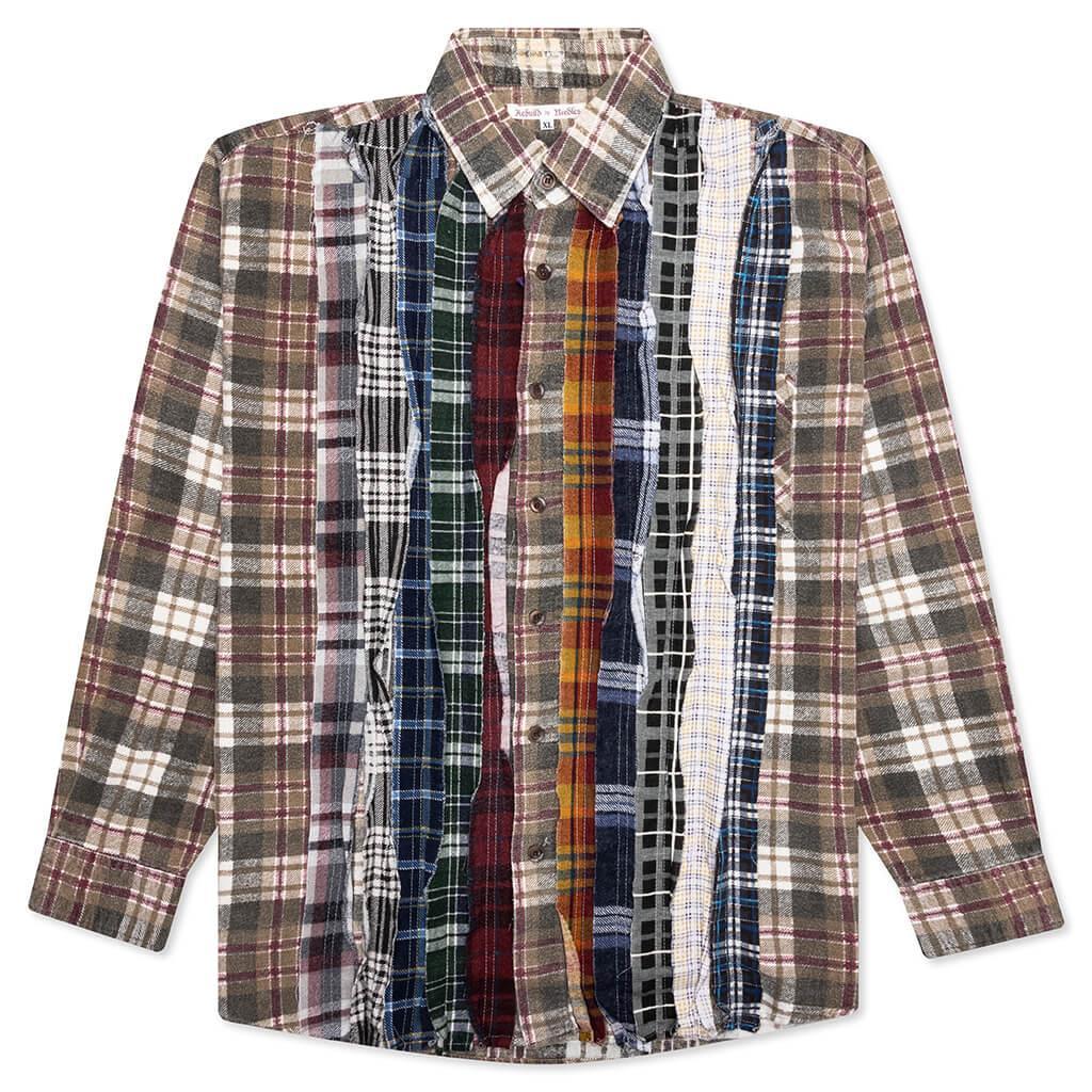 Ribbon Flannel Shirt - Assorted Male Product Image