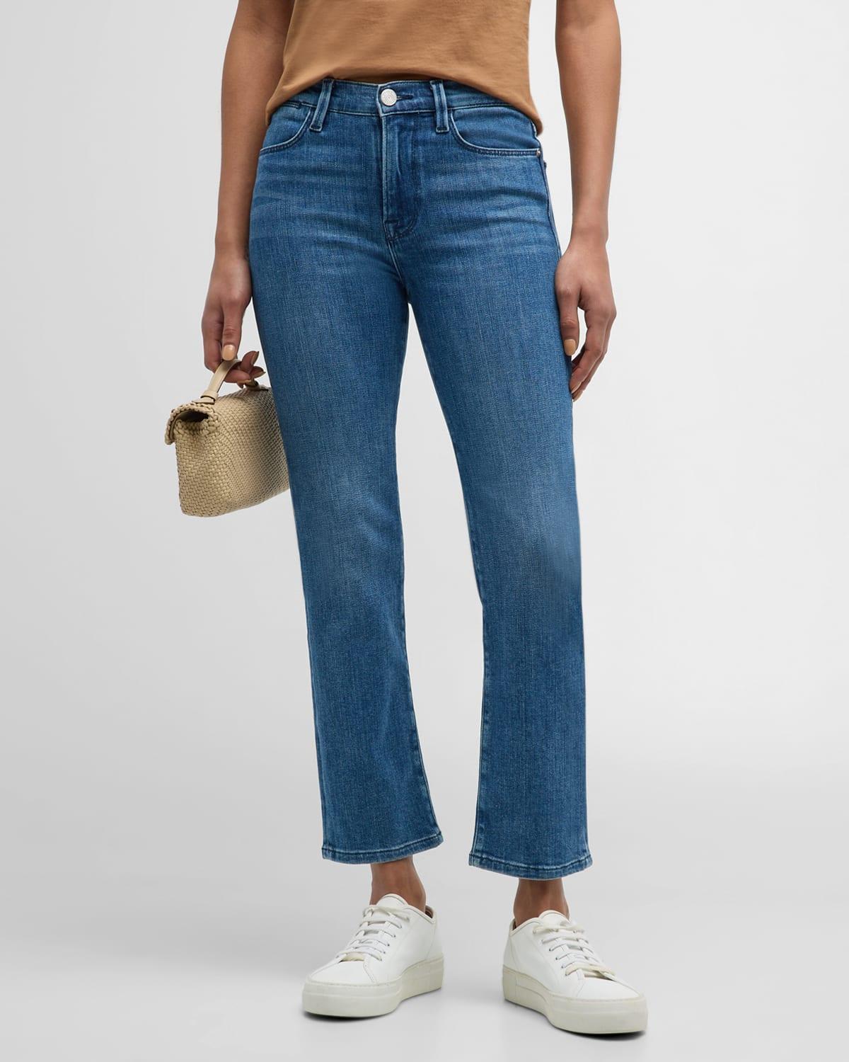 Le High Straight Ankle Jeans Product Image
