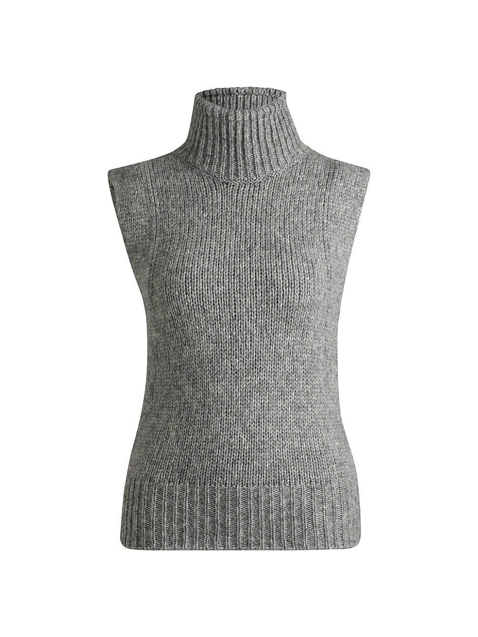 Womens Sleeveless Knitted Top Product Image