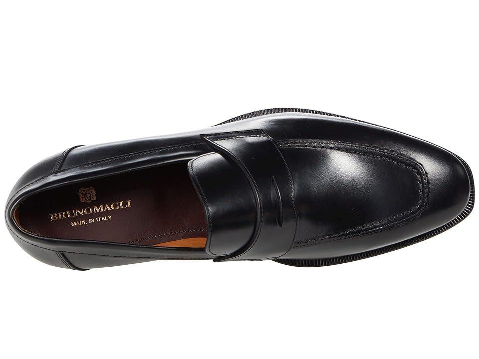 Bruno Magli Mens Nathan Leather Penny Loafers Product Image