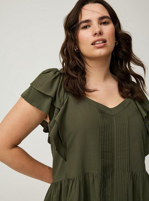 Challis Pintuck Top Product Image