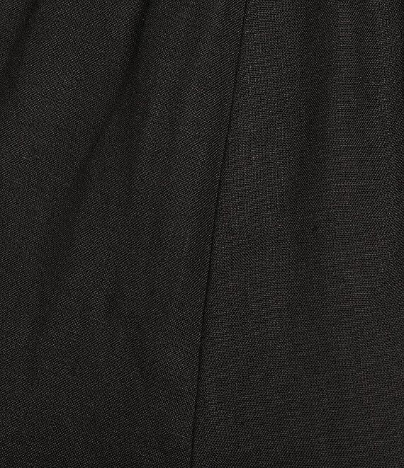 Eileen Fisher Organic Linen Pleated Lantern Ankle Pants Product Image