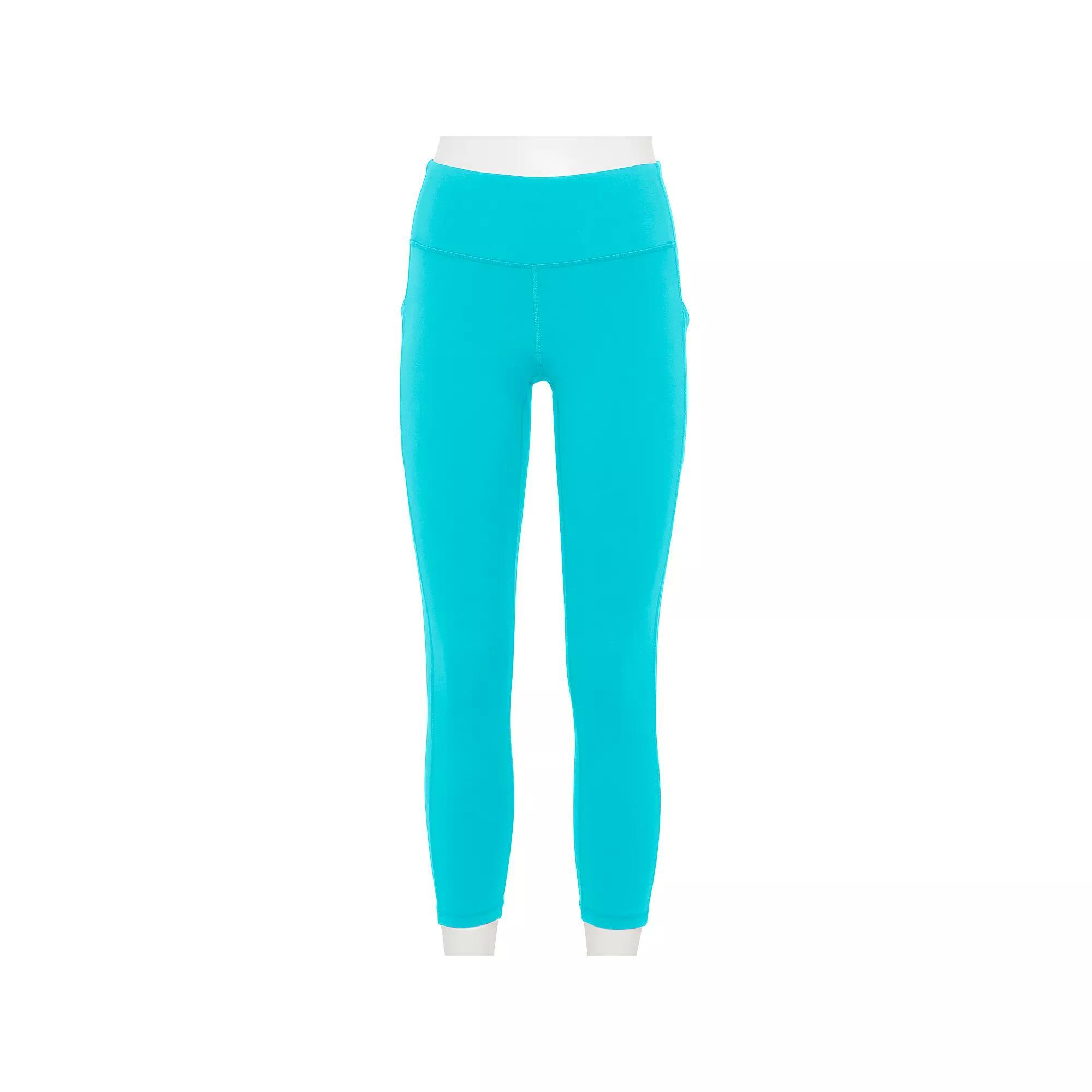 Women's Tek Gear® Adaptive Ultrastretch High-Waisted 7/8 Leggings, Size: Medium, Black Product Image
