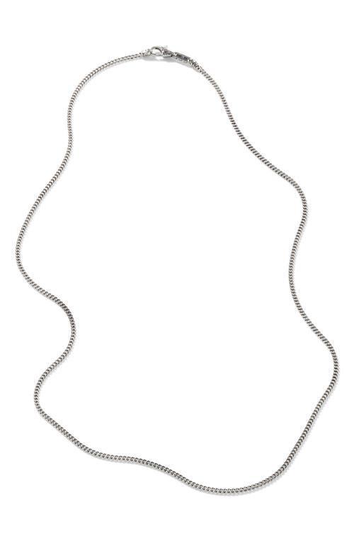 John Hardy Sterling Silver Classic Box Chain Necklace, 26 Product Image