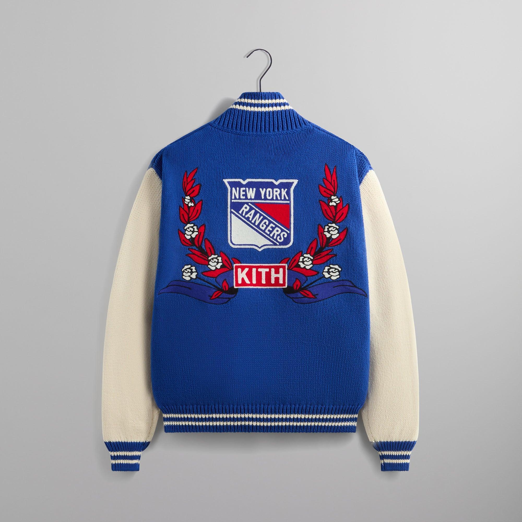 Kith for the New York Rangers Wyona Full Zip - Cyclone Male Product Image