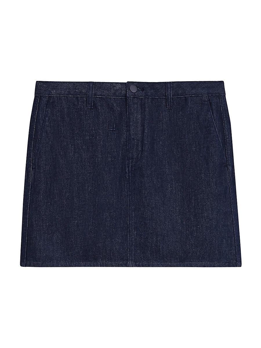 Womens Trouser Denim Miniskirt Product Image