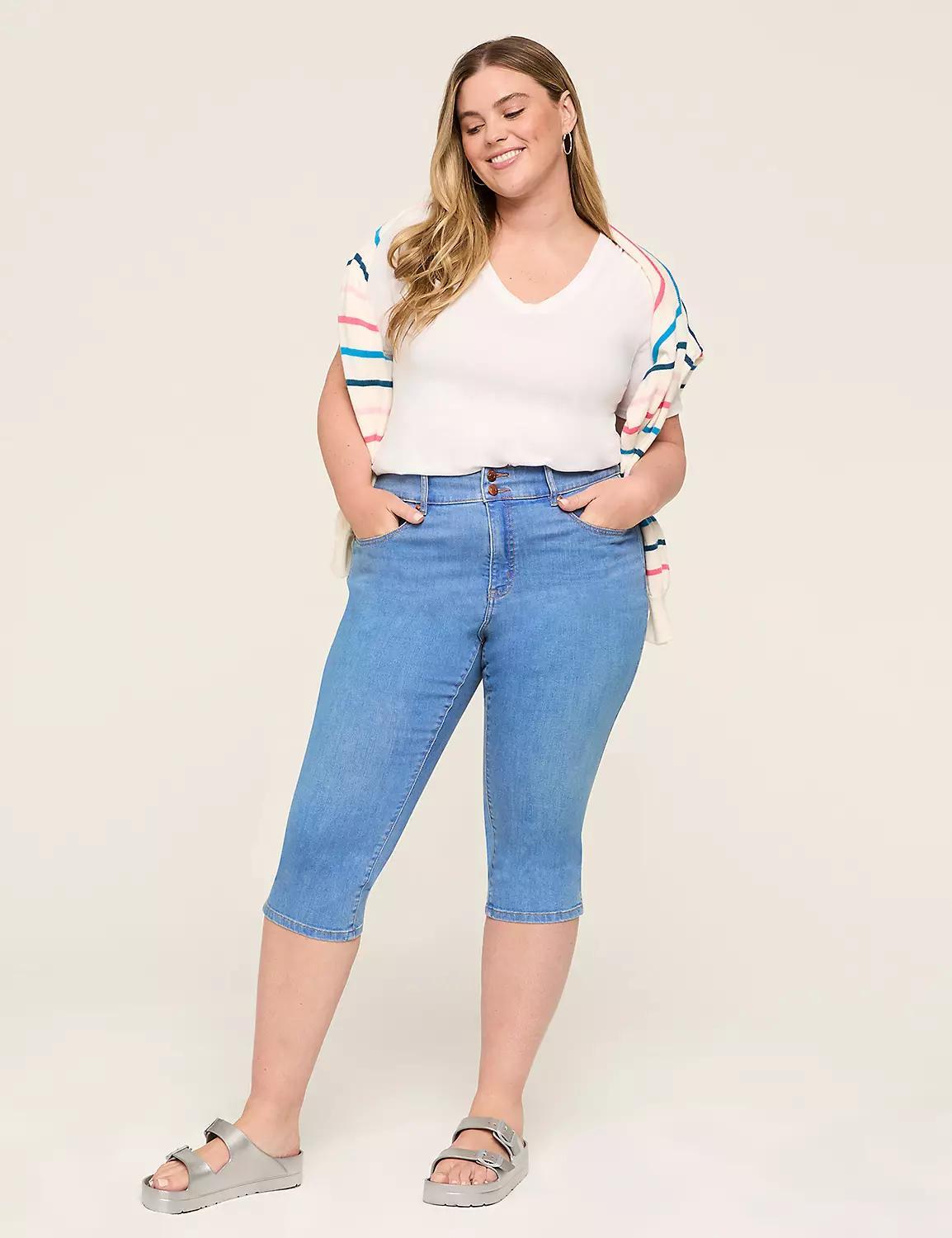 Tighter Tummy Fit High-Rise Pedal Jean Product Image