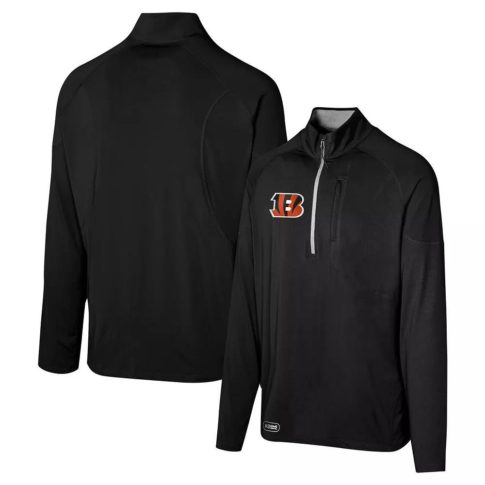 Men's Red Tampa Bay Buccaneers Grind Iron Quarter-Zip Top, Size: Small Product Image