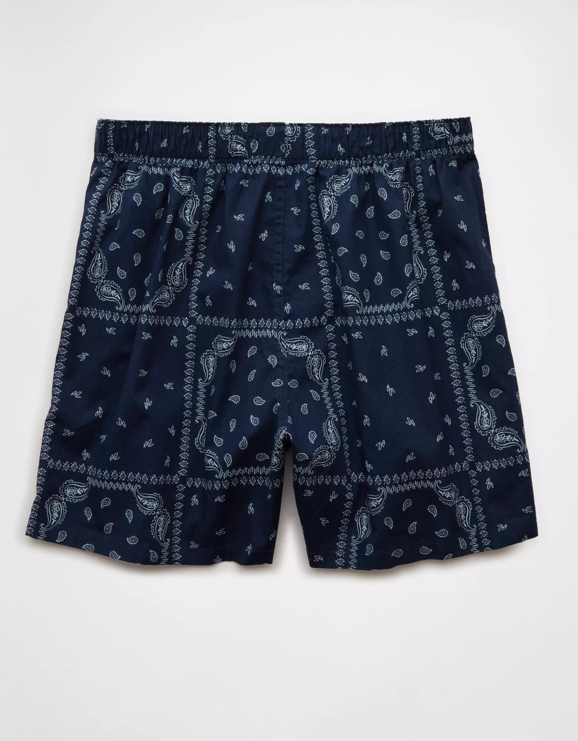 AEO Men's Paisley Stretch Boxer Short Product Image