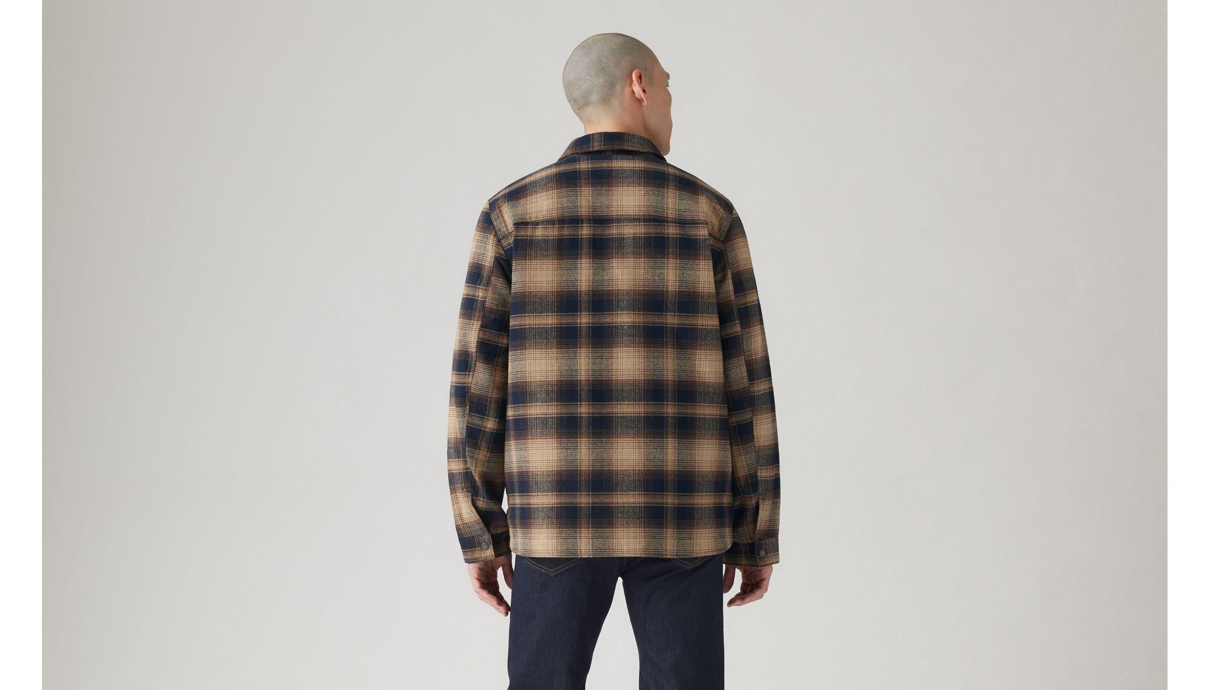 Cotton Plaid Shacket Product Image
