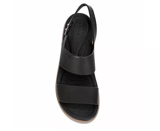Crocs Womens Brooklyn Low Wedge Platform Sandals Product Image