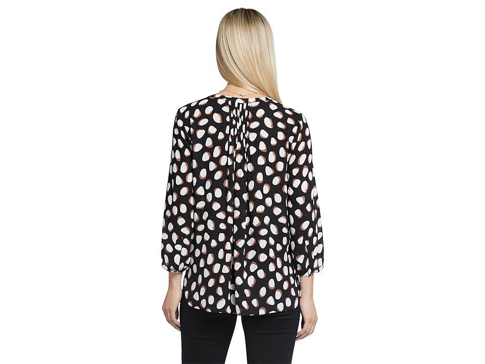 NYDJ Petite Pintuck Blouse (BELLEFONTAINE) Women's Blouse Product Image