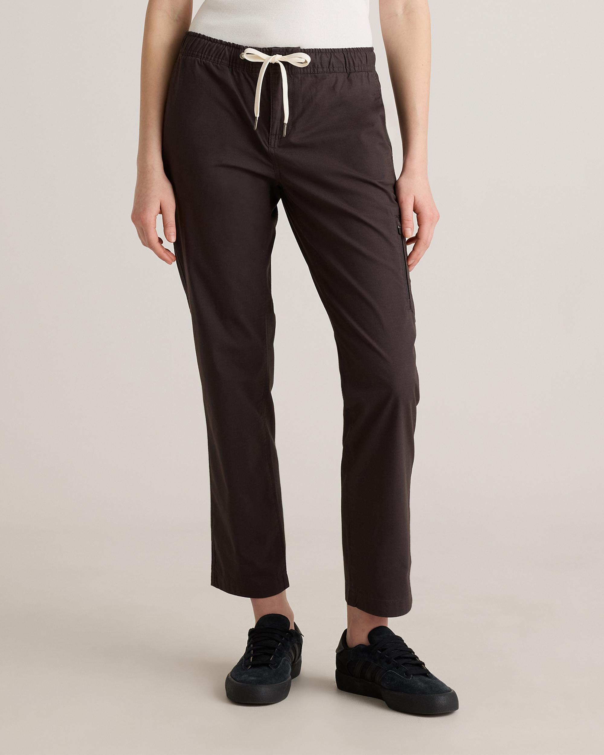 Quince | Women's Organic Stretch Ripstop Straight Pants Cotton Product Image