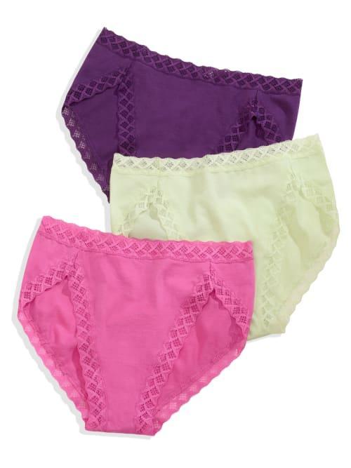Natori Bliss French Cut Bikinis, Set of 3 Product Image