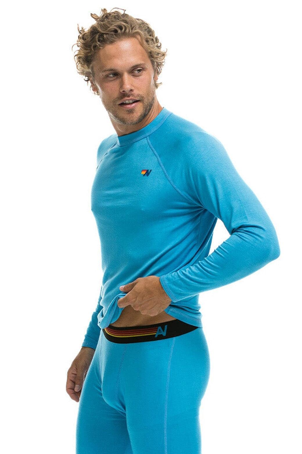 MICRO MODAL BASE LAYER TOP - OCEAN Female Product Image