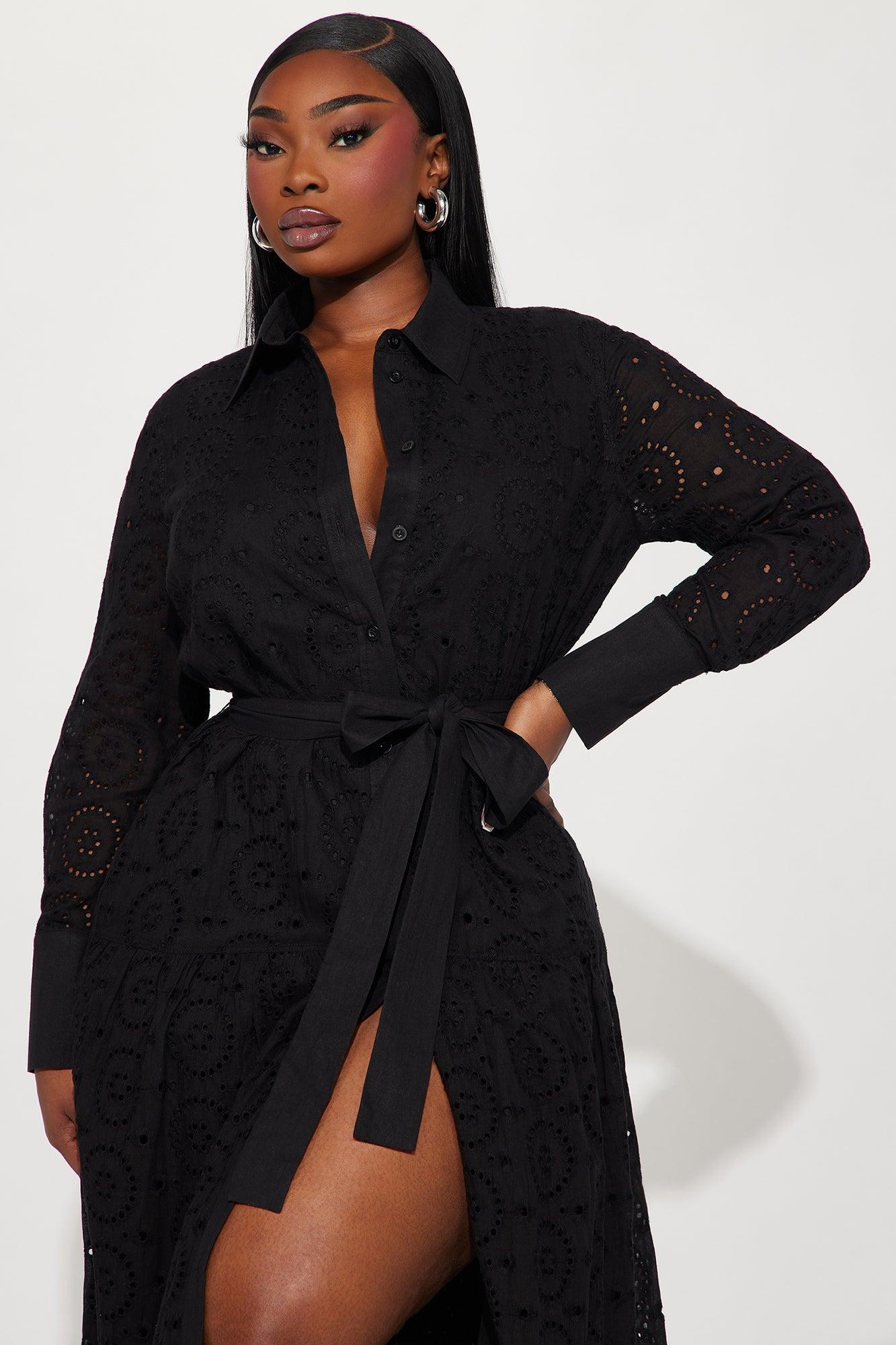 Pilar Maxi Dress - Black Product Image