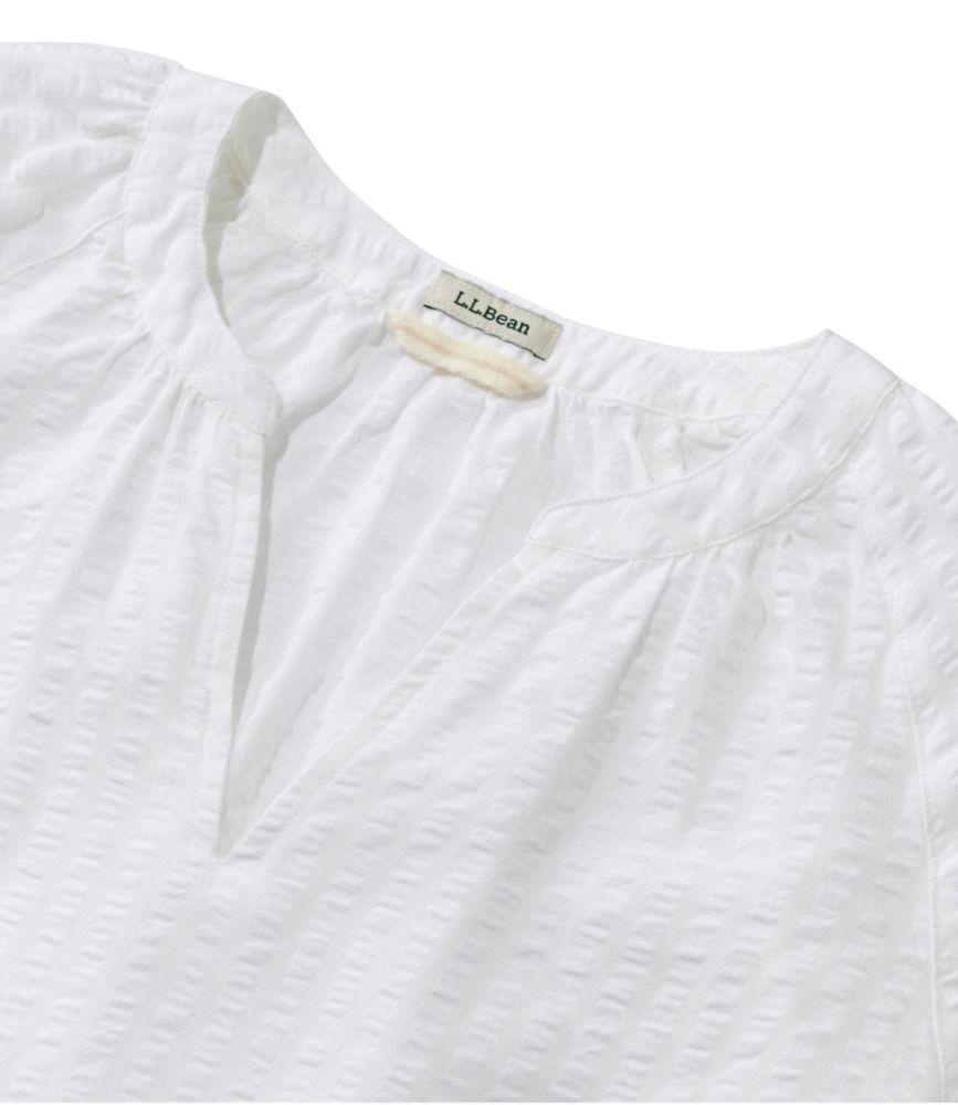 
                            
                                
                                    
                                
                            Women's Bean's Seacoast Seersucker Splitneck Shirt
                         Product Image