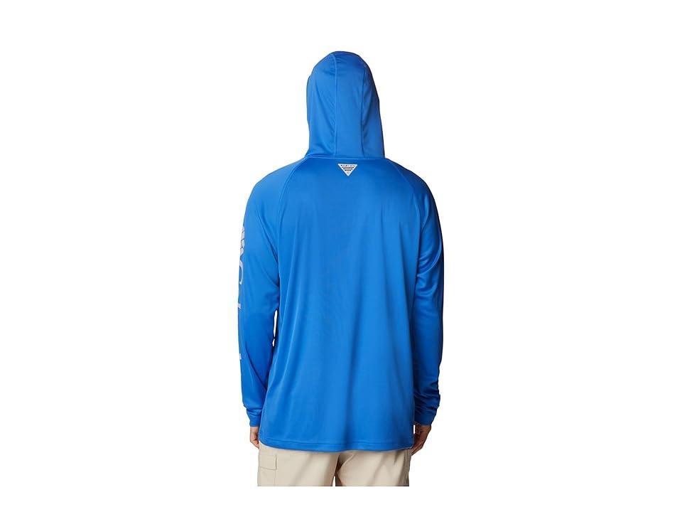 Men's Columbia PFG UPF 50 Terminal Tackle™ Hoodie, Size: XXL, Cool Gray Product Image