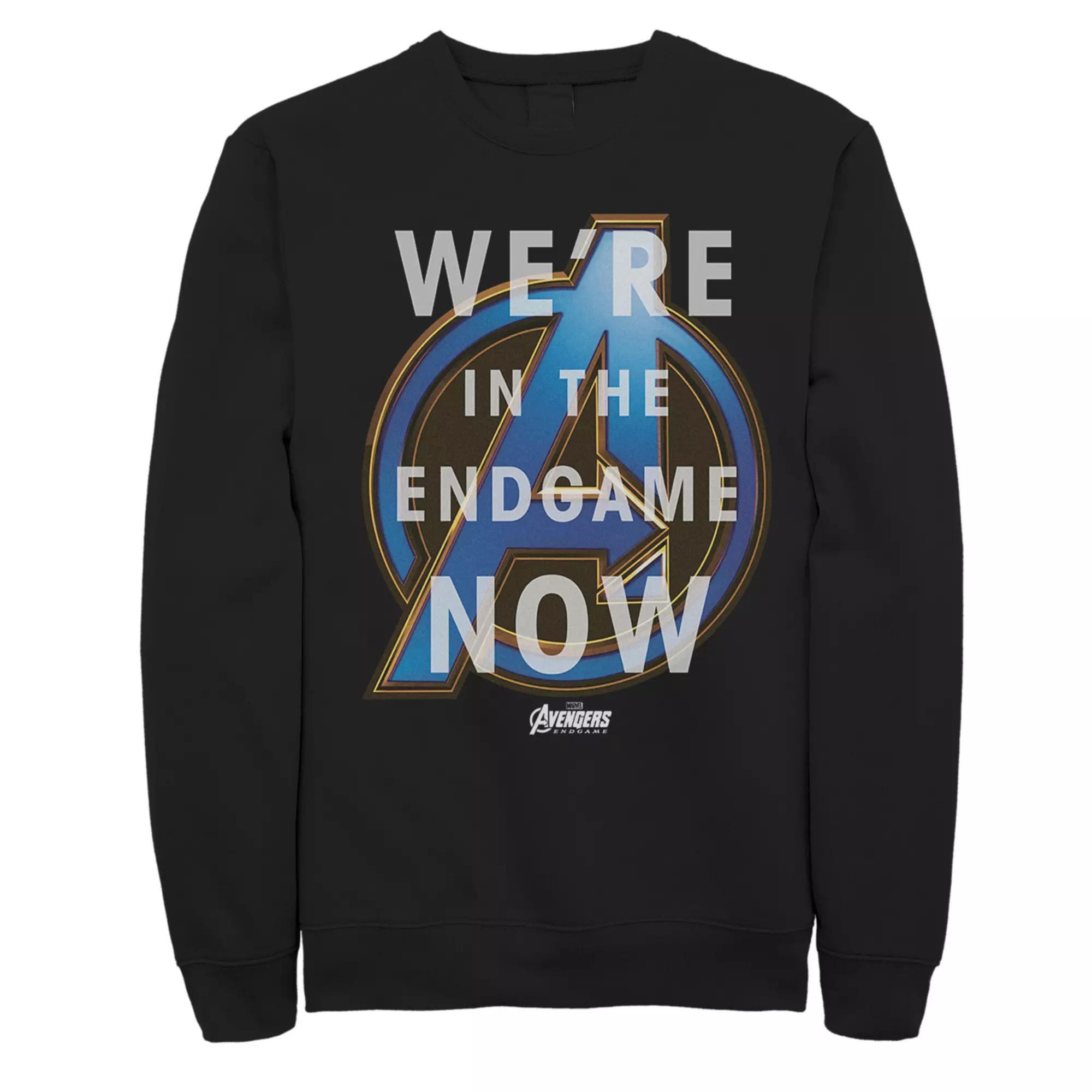 Men's Avengers Game Closing Sweatshirt, Size: Medium, Black Product Image