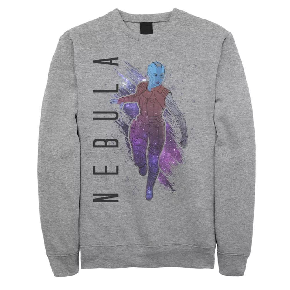 Men's Marvel Avengers Endgame Nebula Sweatshirt, Size: XXL, Athletic Grey Product Image