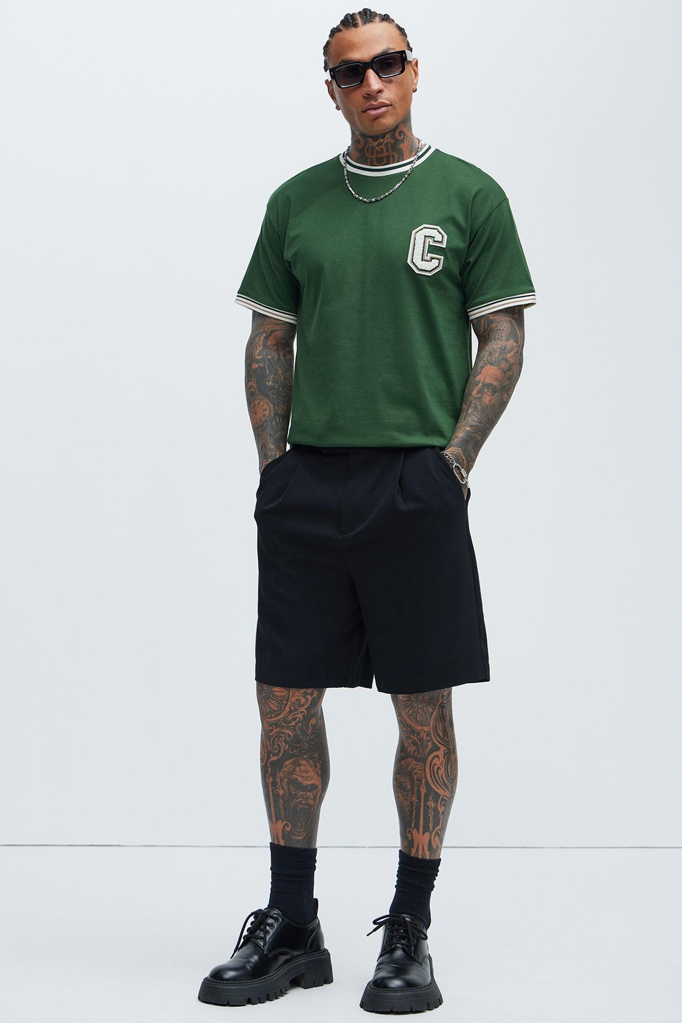 I'm The Captain Now Short Sleeve Tee - Green Product Image