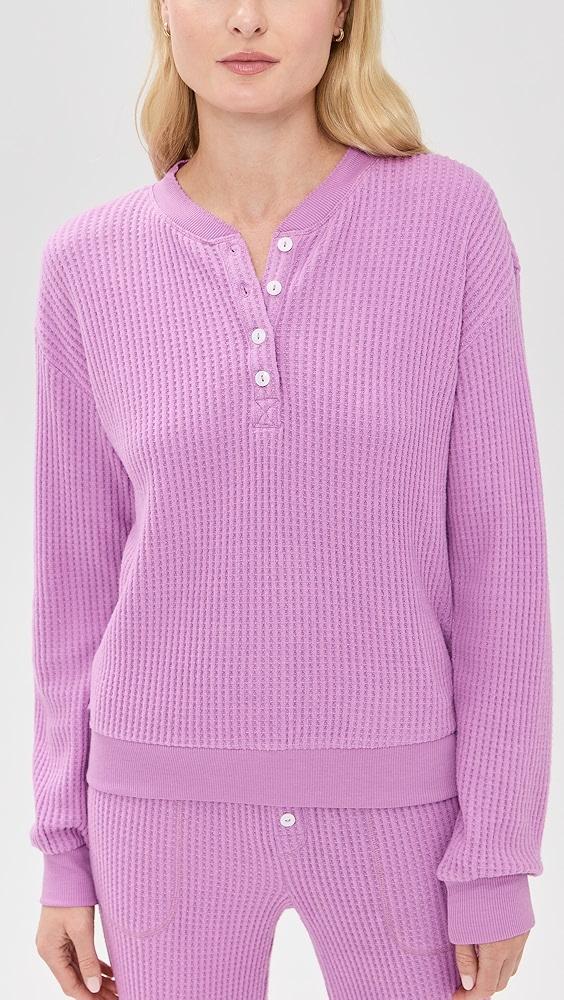 PJ Salvage Seeing Stripes Long Sleeve Top | Shopbop Product Image