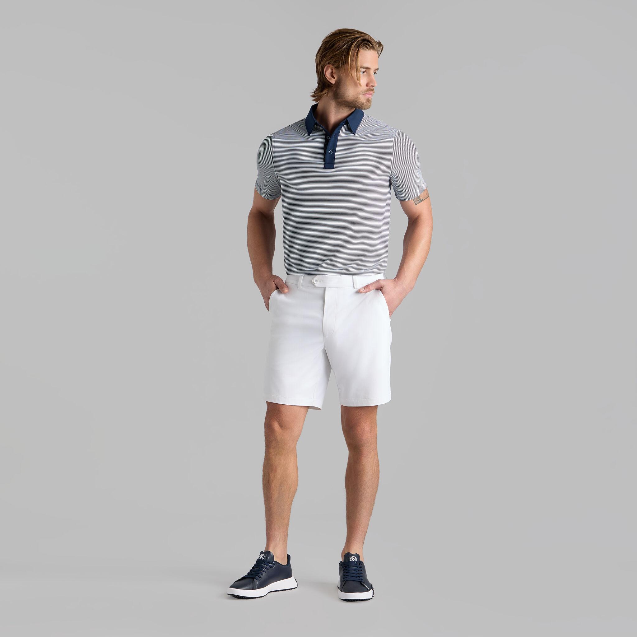FEEDER STRIPE FINE TECH JERSEY POLO Product Image