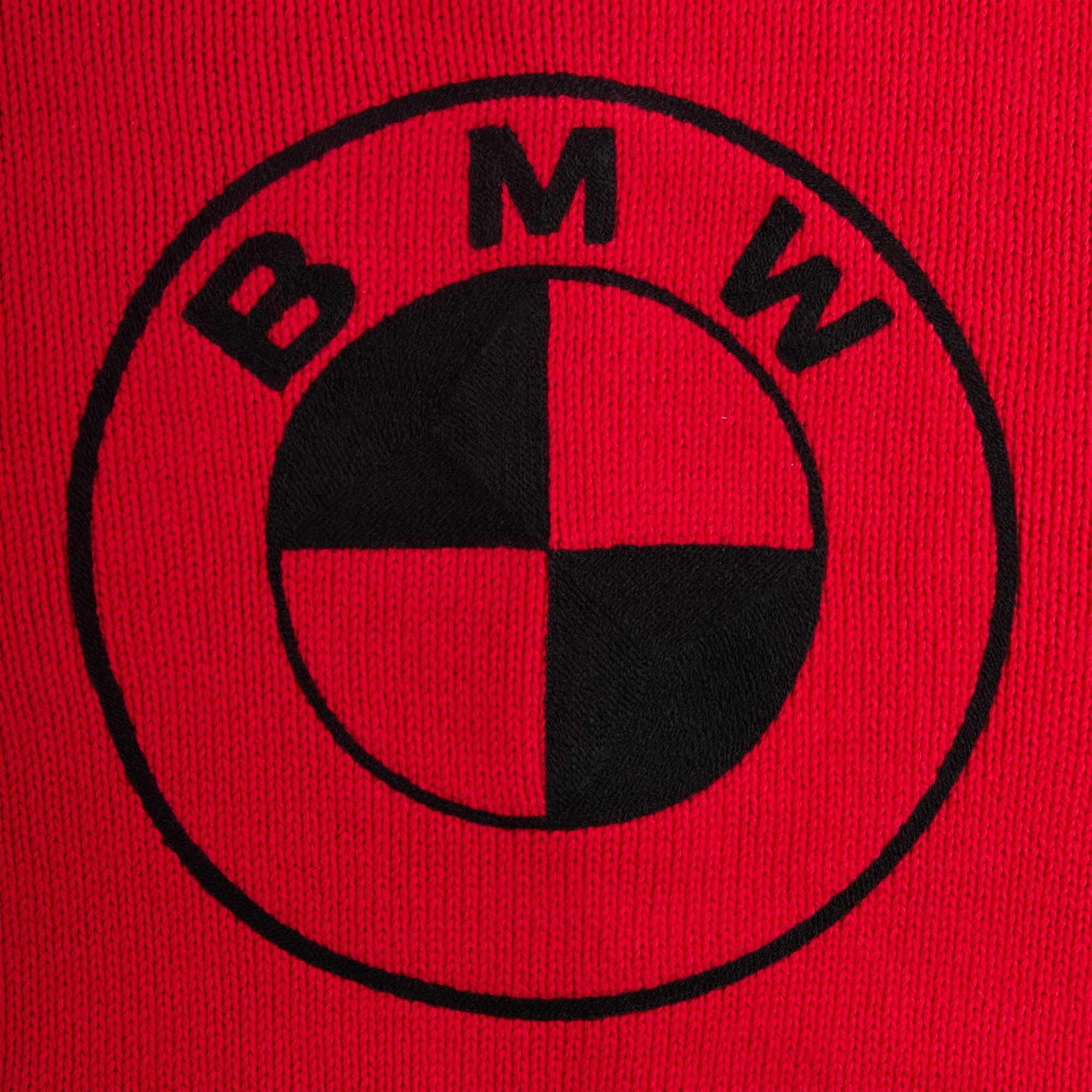 Kith for BMW Wyona Full Zip Sweater - Cinnabar Male Product Image