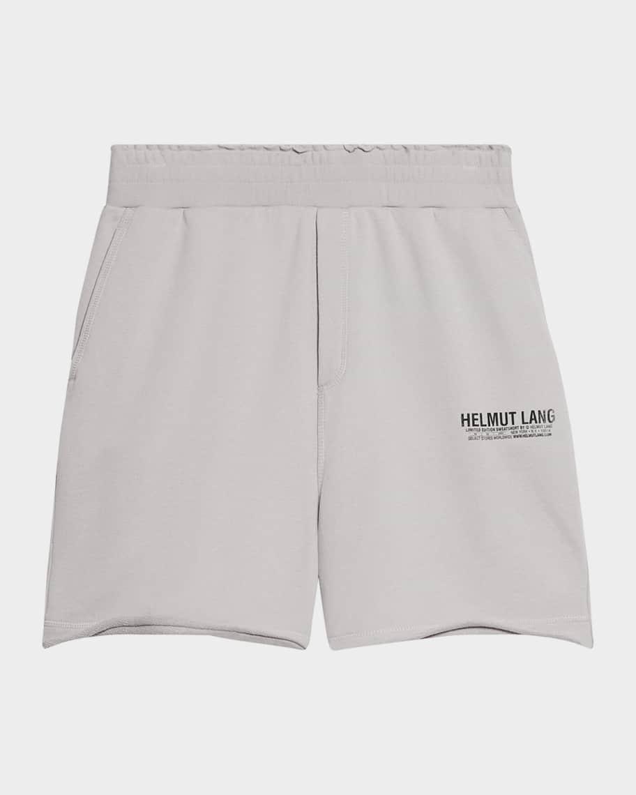 Mens Distressed Terry Shorts Product Image