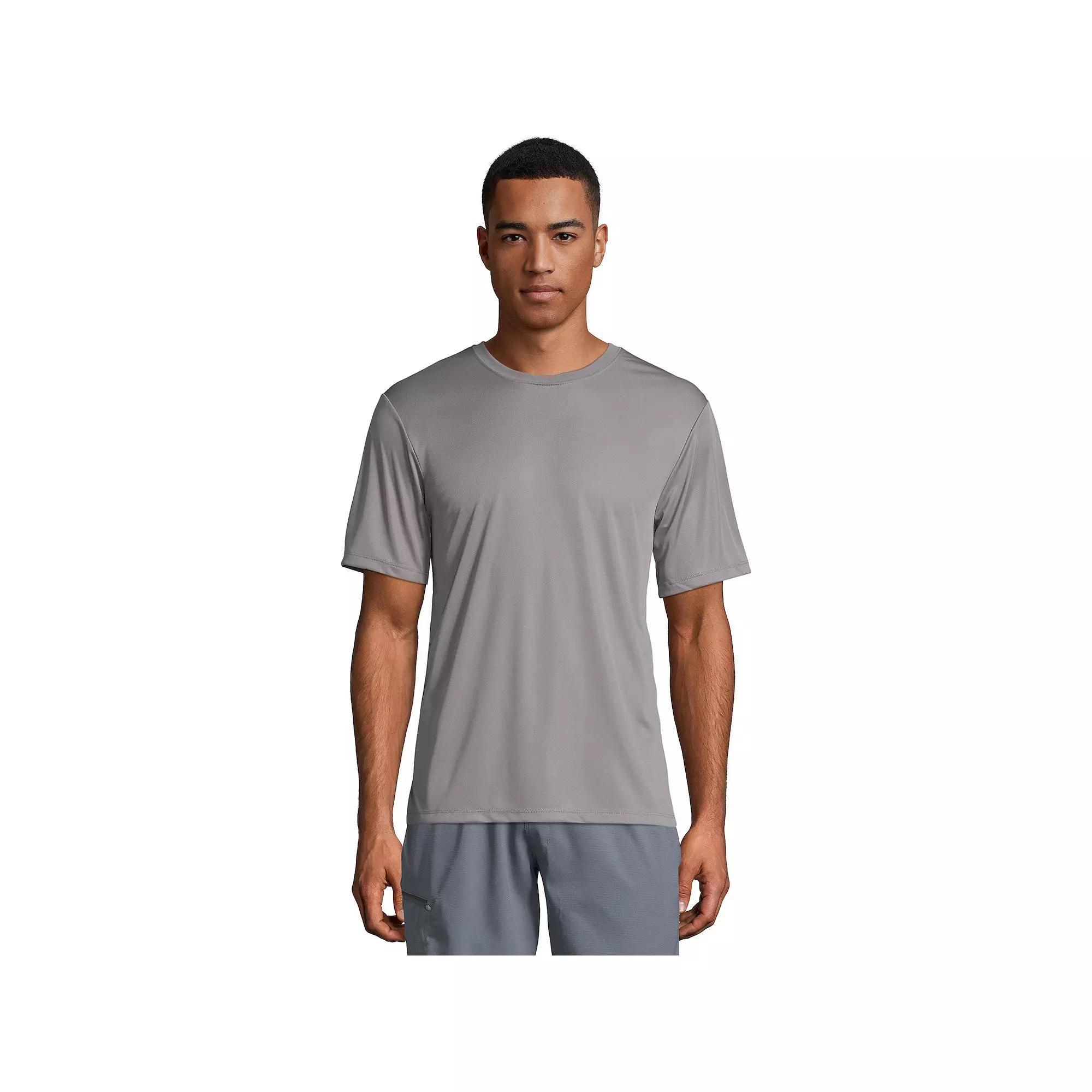 Men's Hanes® CoolDRI Performance Tee, Size: Large, Safety Green Product Image