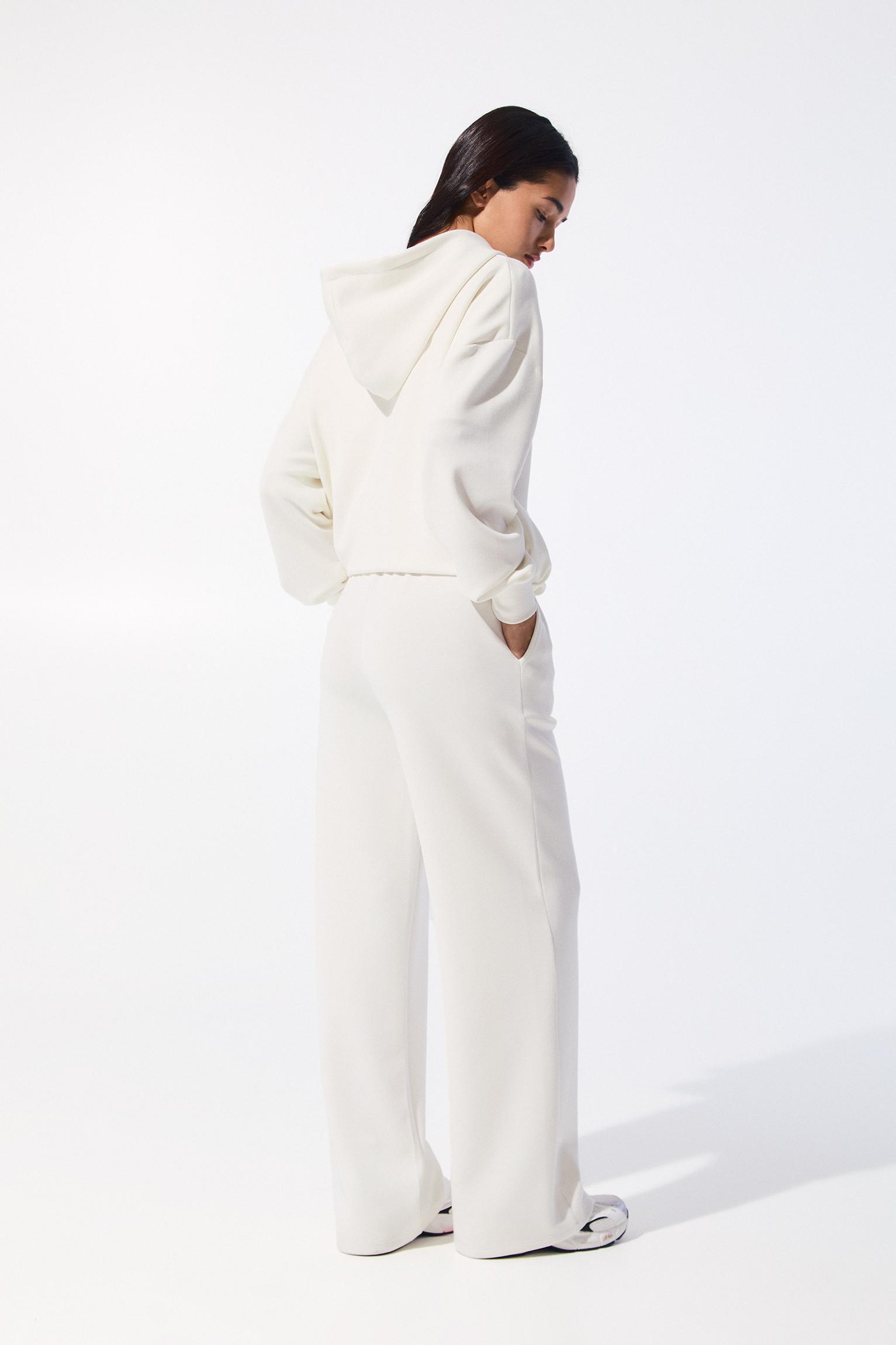 Soft touch zip-up hoodie Product Image