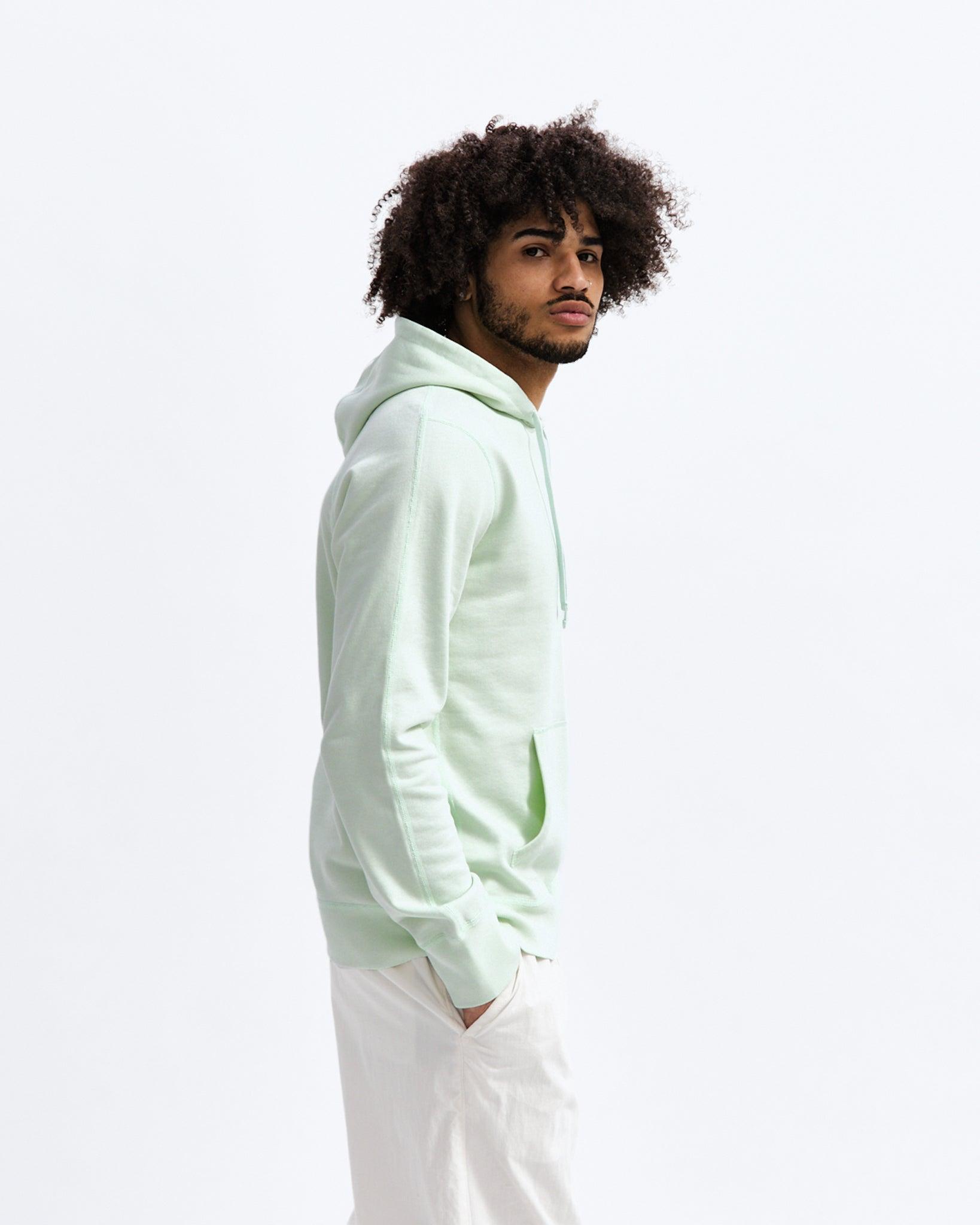 Lightweight Terry Slim Hoodie Male Product Image