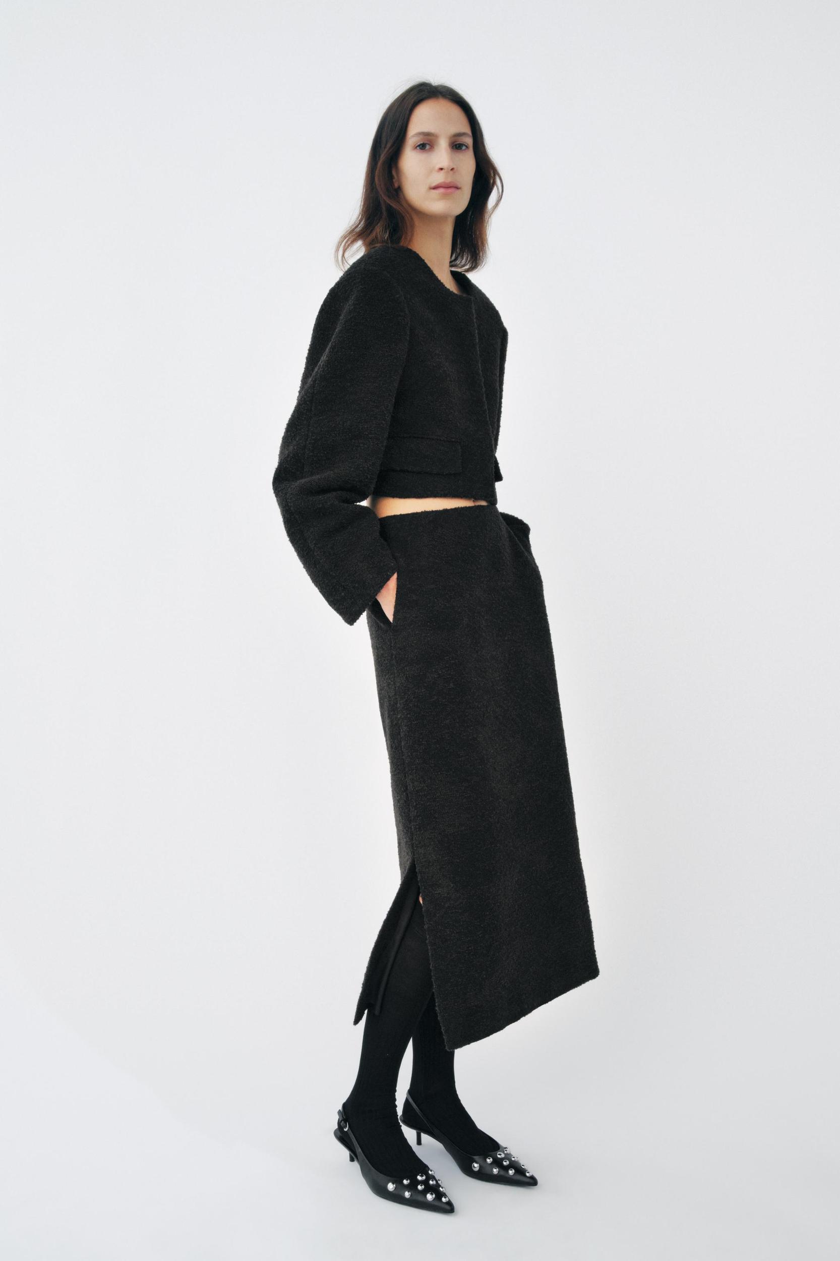 STRAIGHT CUT SLITS SKIRT LIMITED EDITION Product Image