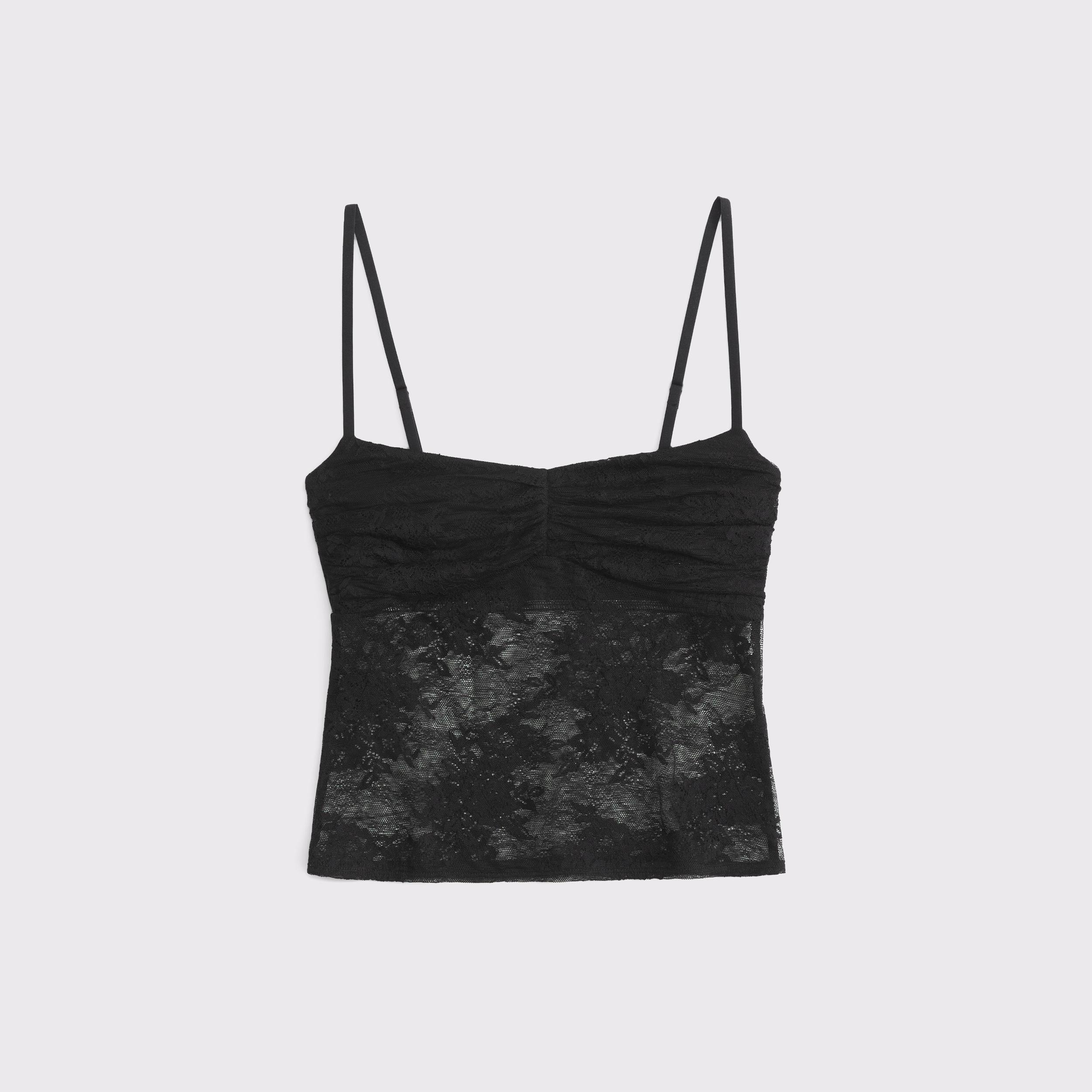 Sweetheart Mesh Cami Top Product Image