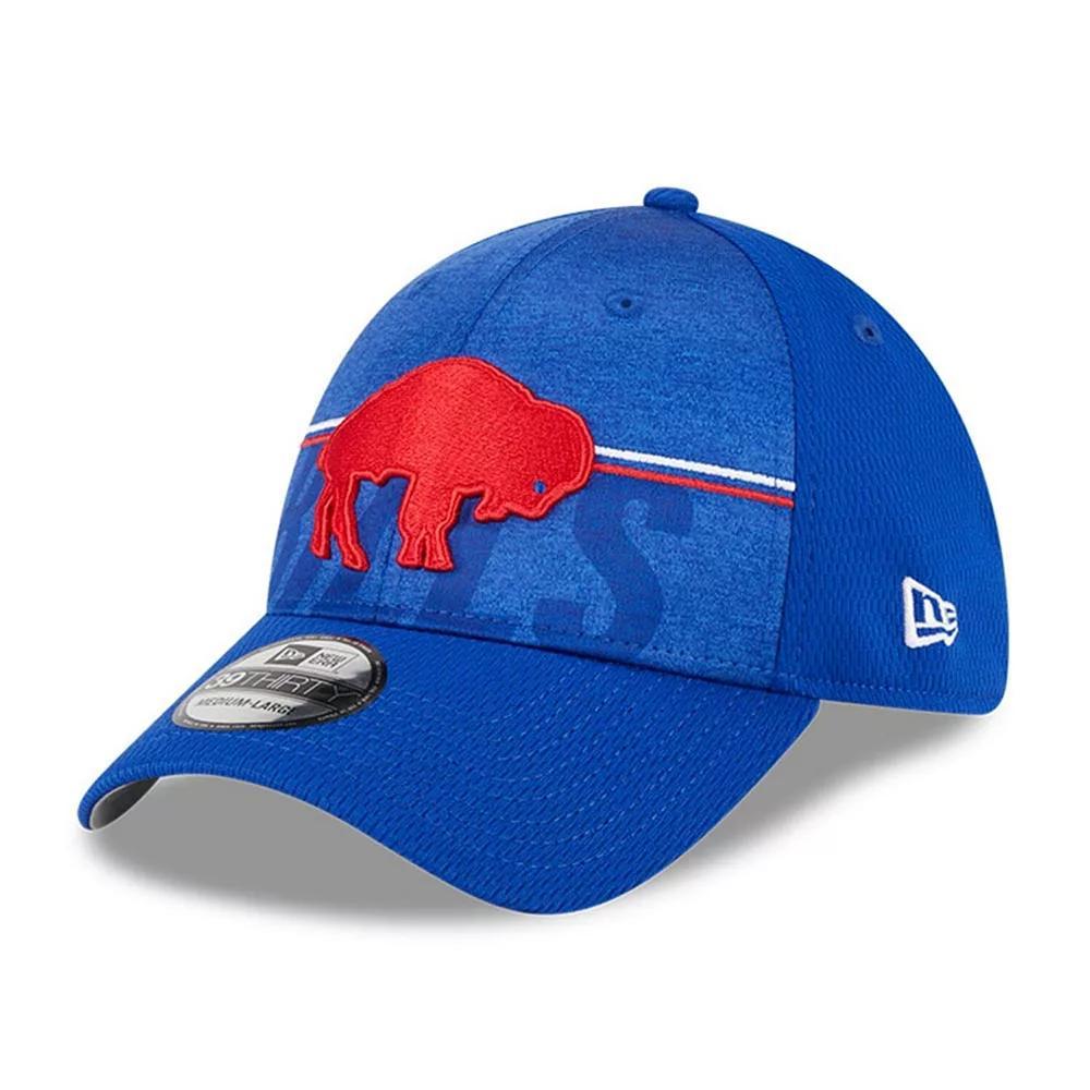 Men's New Era Royal Buffalo Bills 2023 NFL Training Camp Throwback 39THIRTY Flex Fit Hat, Size: Small/Medium, Blue Product Image