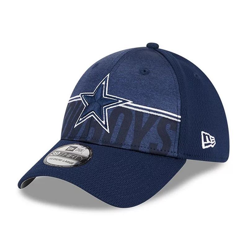 Men's New Era Pewter Tampa Bay Buccaneers 2023 NFL Training Camp Team Colorway 39THIRTY Flex Fit Hat, Size: Medium/Large, Black Product Image