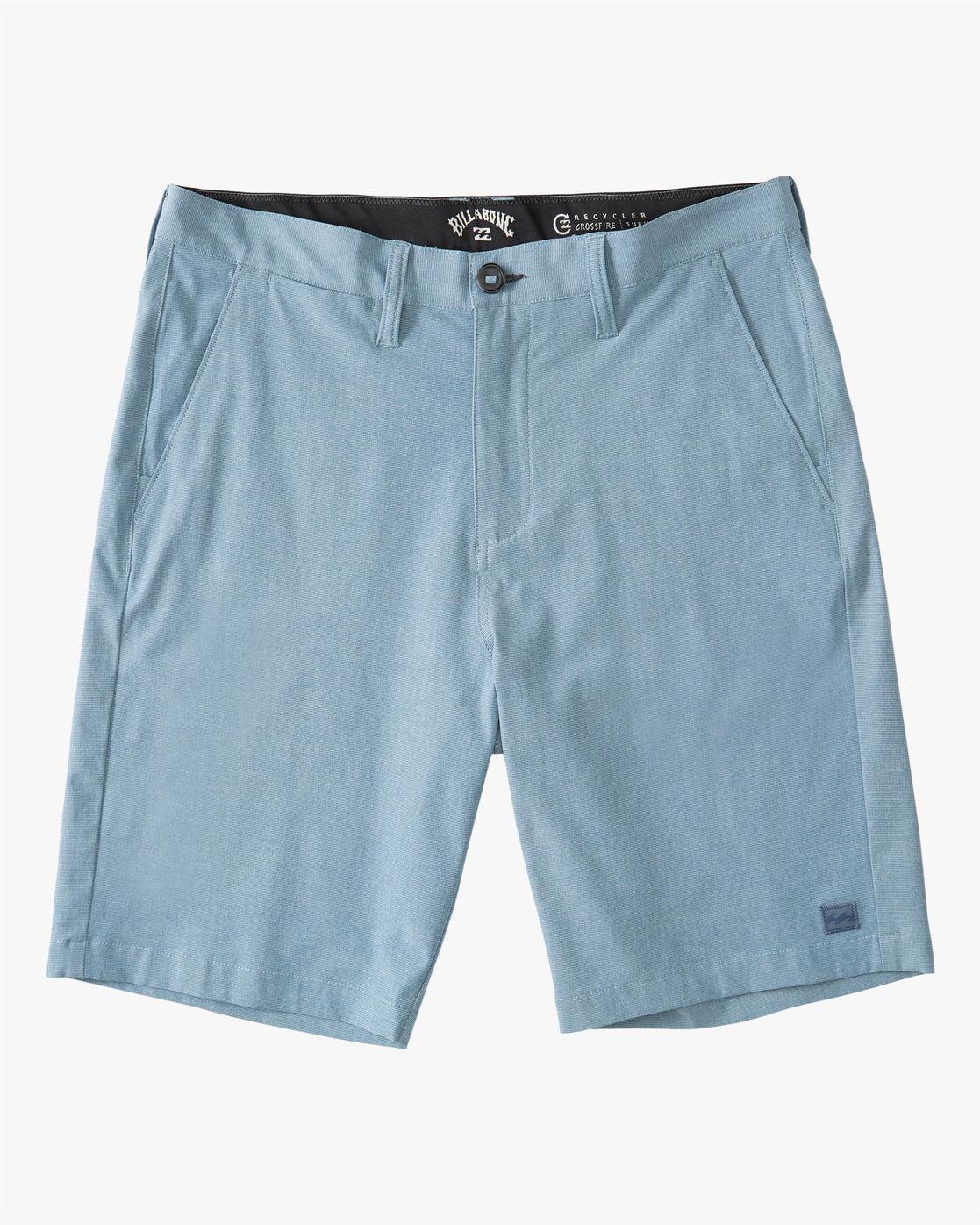 Crossfire 21" Hybrid Submersible Shorts - Dusty Blue Male Product Image