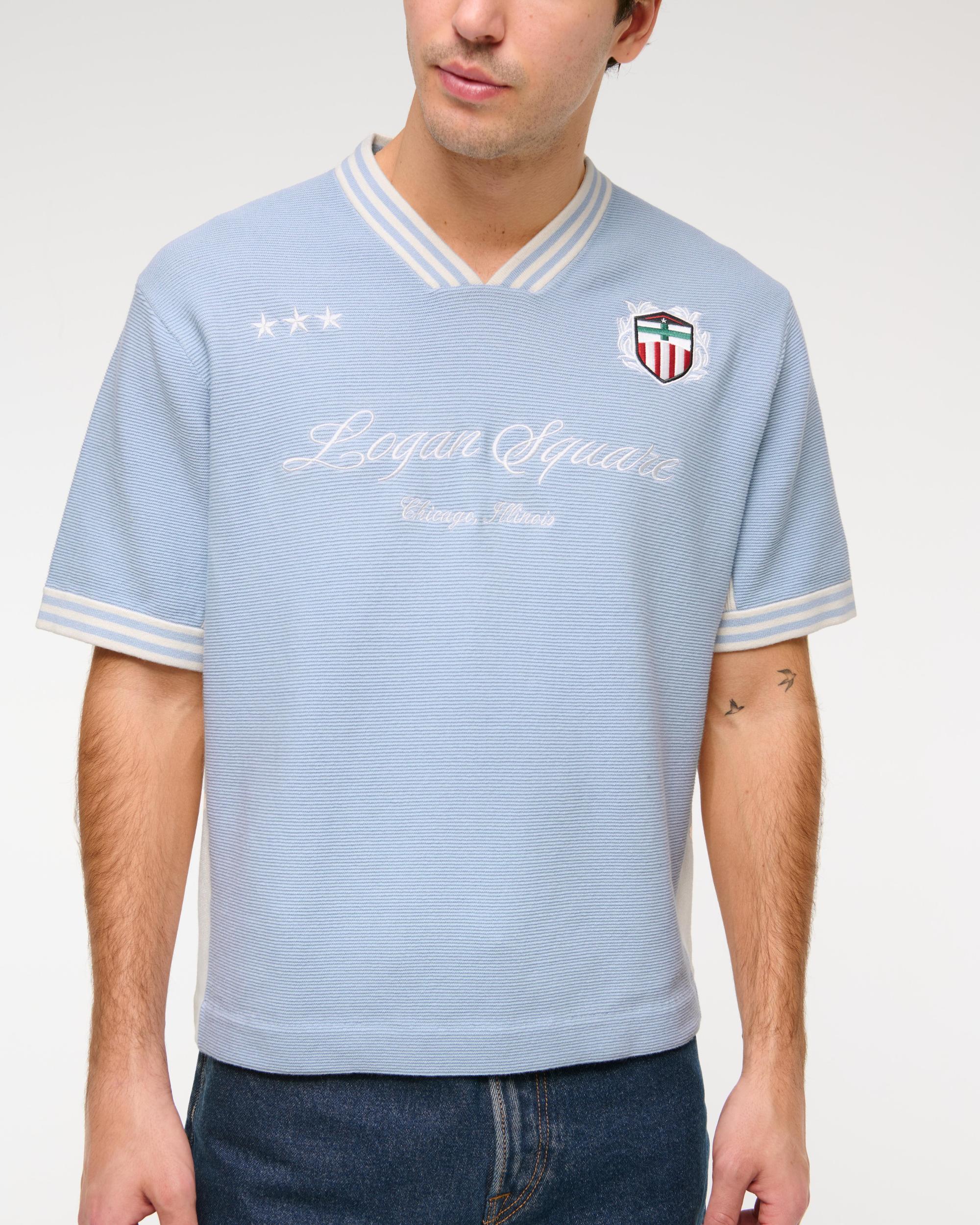 Soccer Jersey-Inspired Sweater Product Image