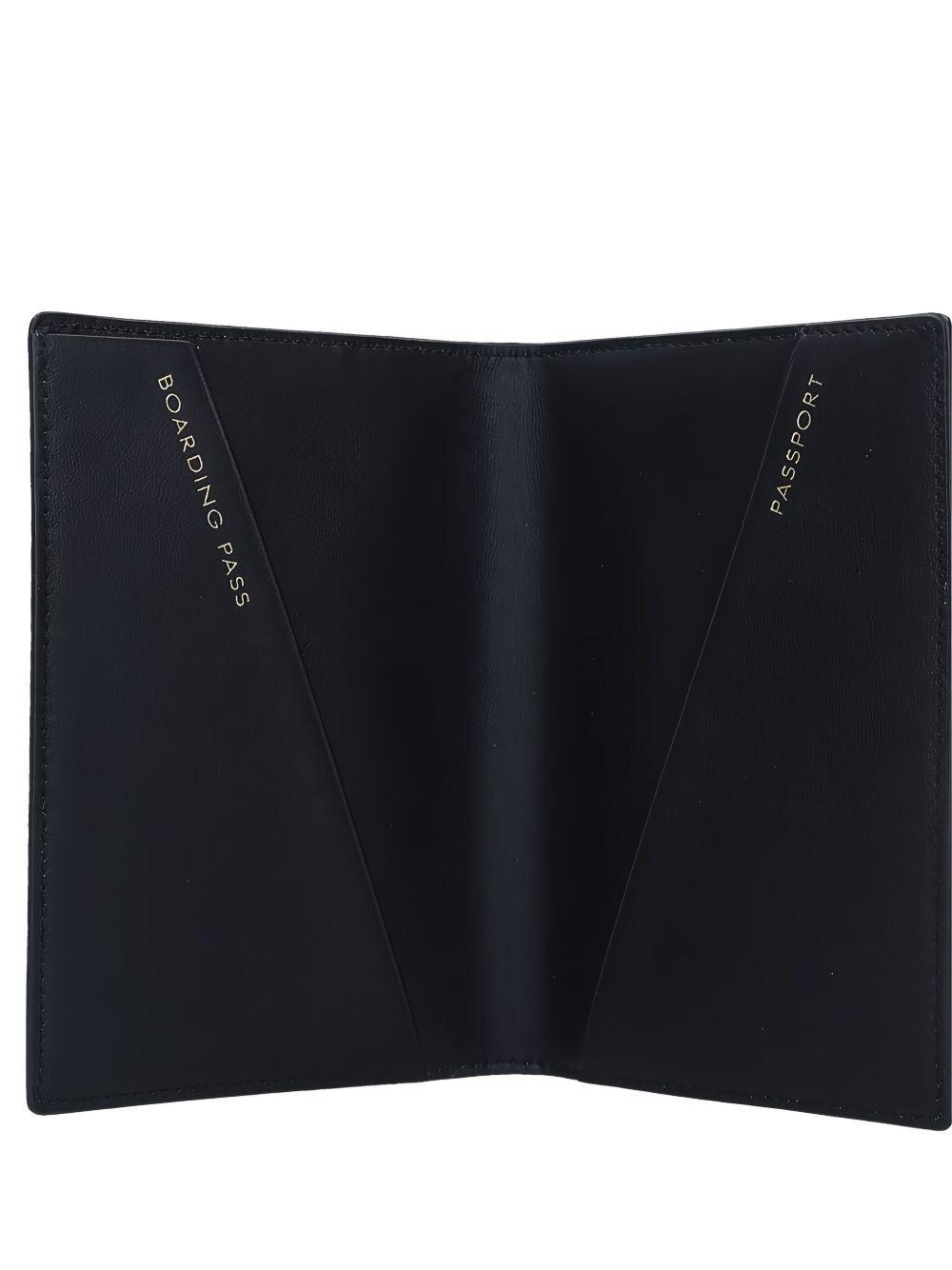 crocodile-embossed passport holder Product Image