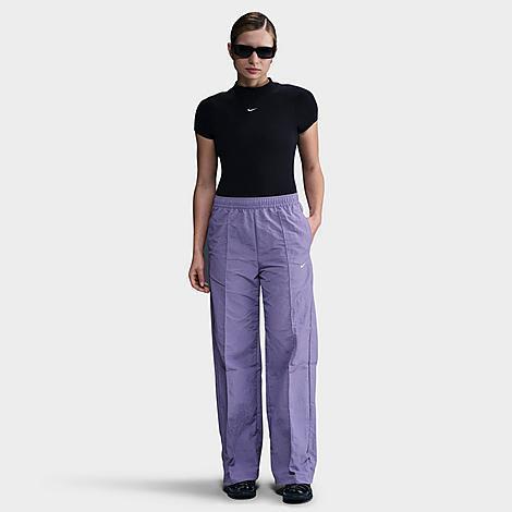 Nike Womens Sportswear Everything Wovens Mid-Rise Open-Hem Pants Product Image