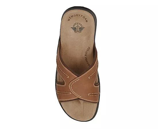 Dockers® Sunland Men's Slide Sandals, Size: 12, Red Product Image