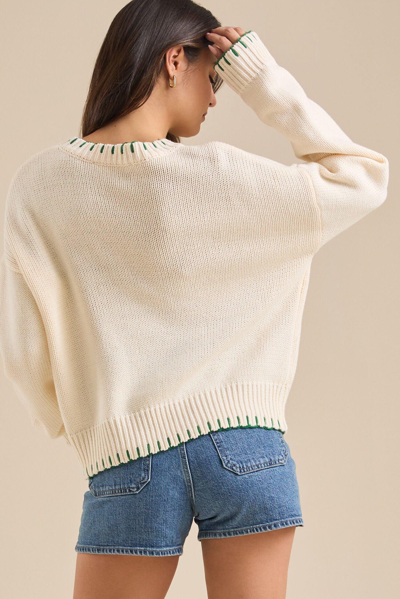 Lacey Lemon Sweater Product Image